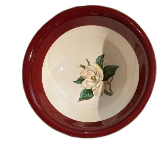 Homer Laughlin Other - Homer Laughlin Lifetime China Burgundy Serving Bowl-DISCONTINUED